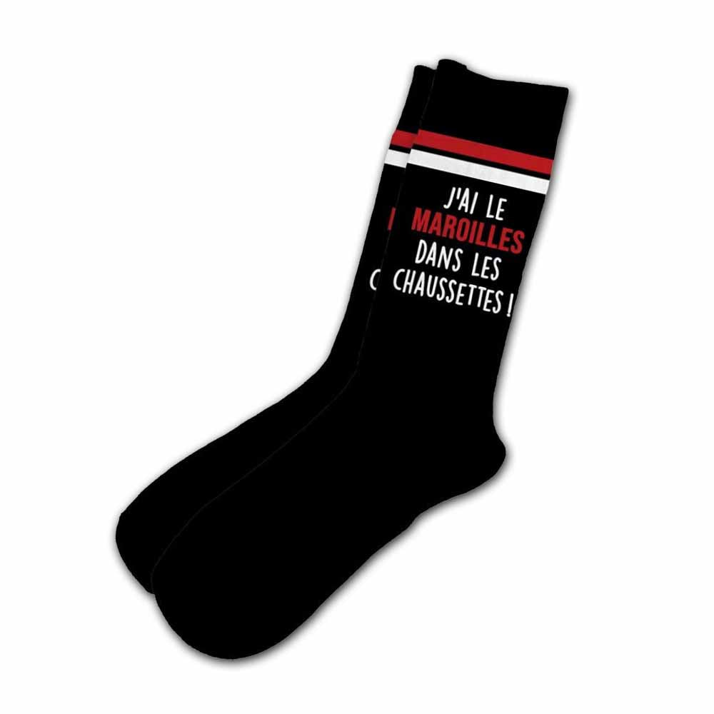 CHAUSSETTES "J'AI LE MAROILLES"
