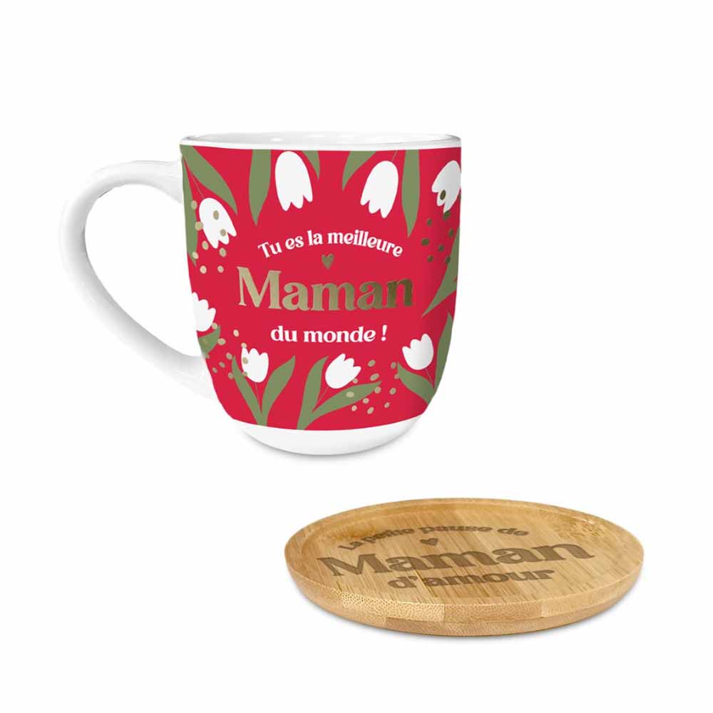 COFFRET CADEAU TASSE MEILLEURE MAMAN