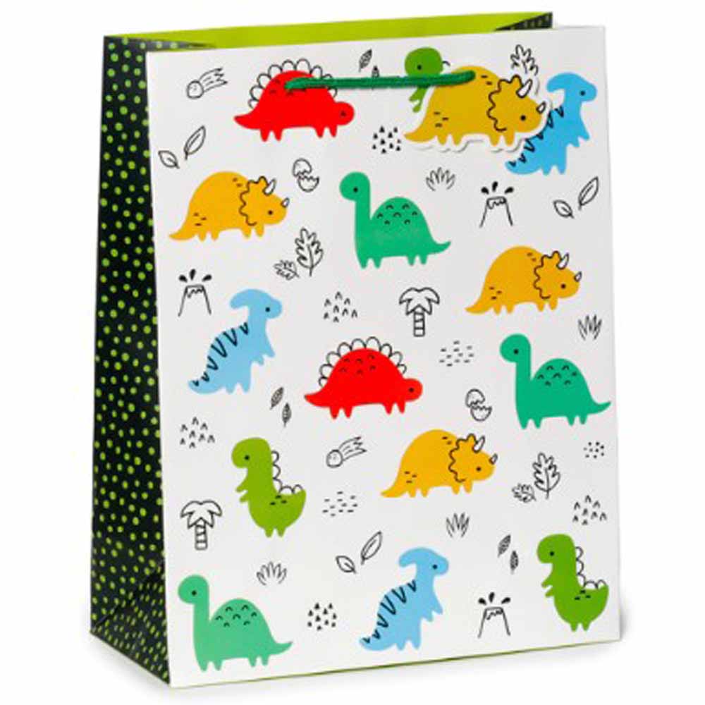 Grand sac cadeau Dinosario
