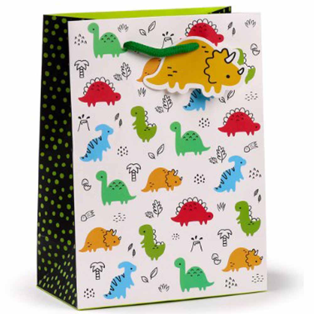 Dinosario dinosauria jr Sac cadeau moyen