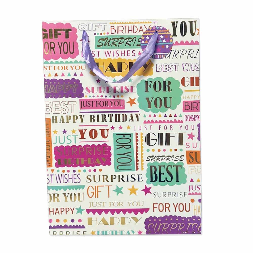 Sac cadeau " Happy Birthday"