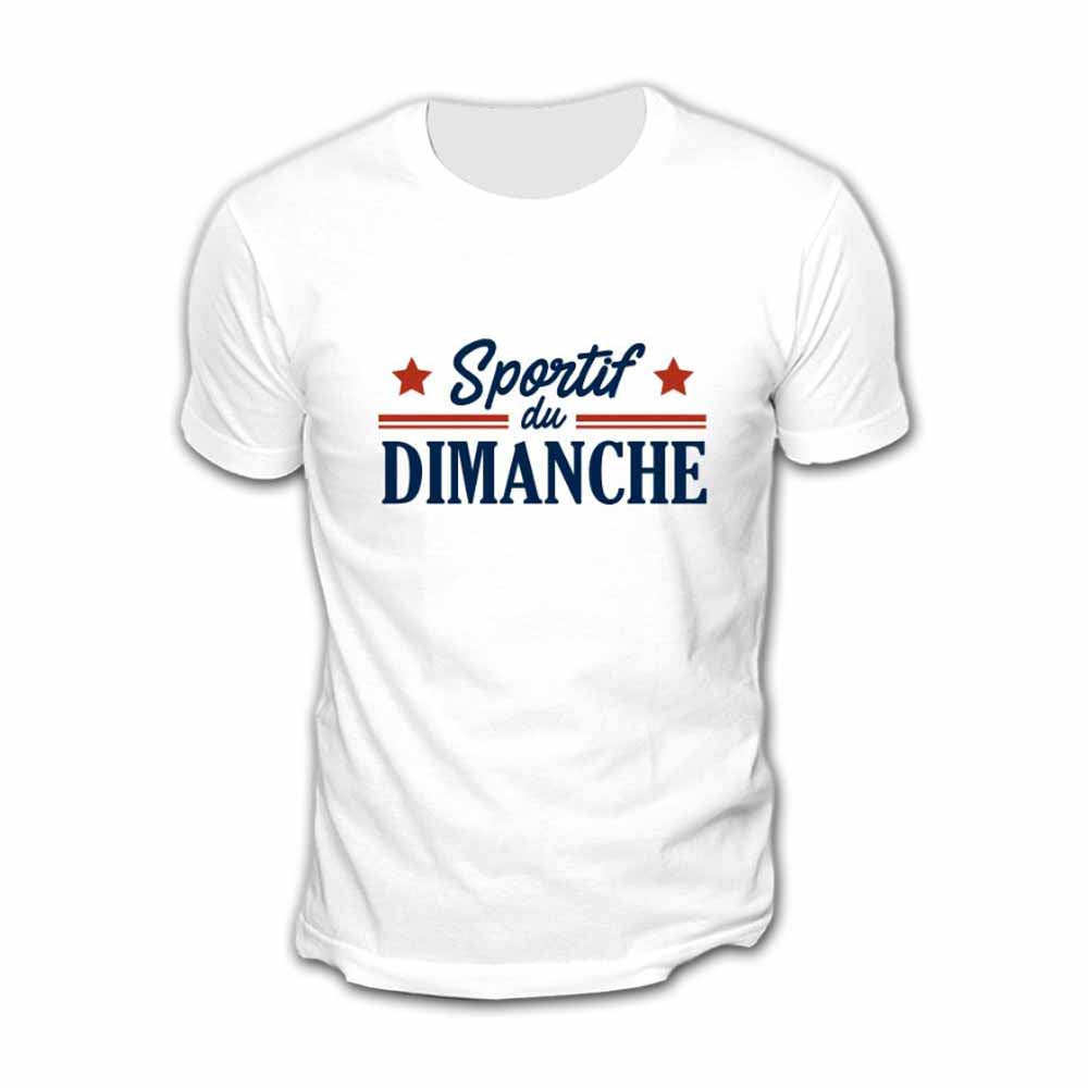 T SHIRT COCO "SPORTIF DIMANCHE"