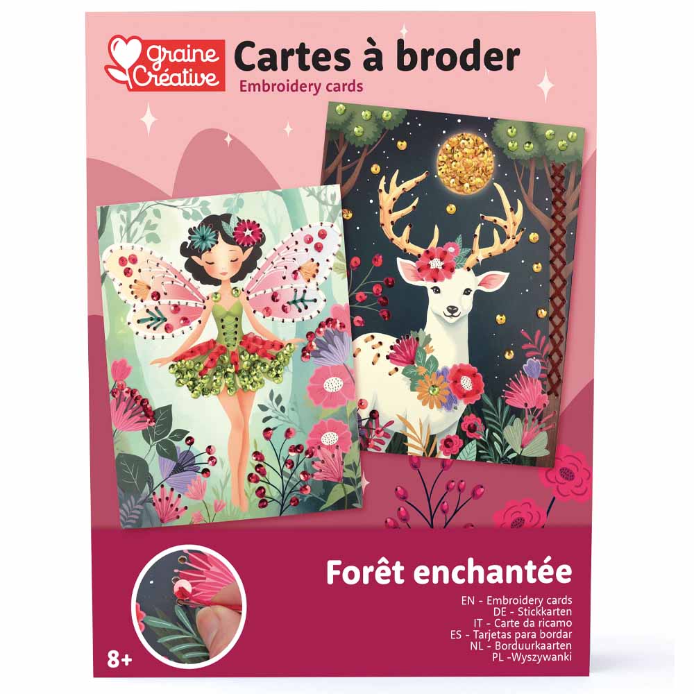 Kit à broder Forêt enchantée