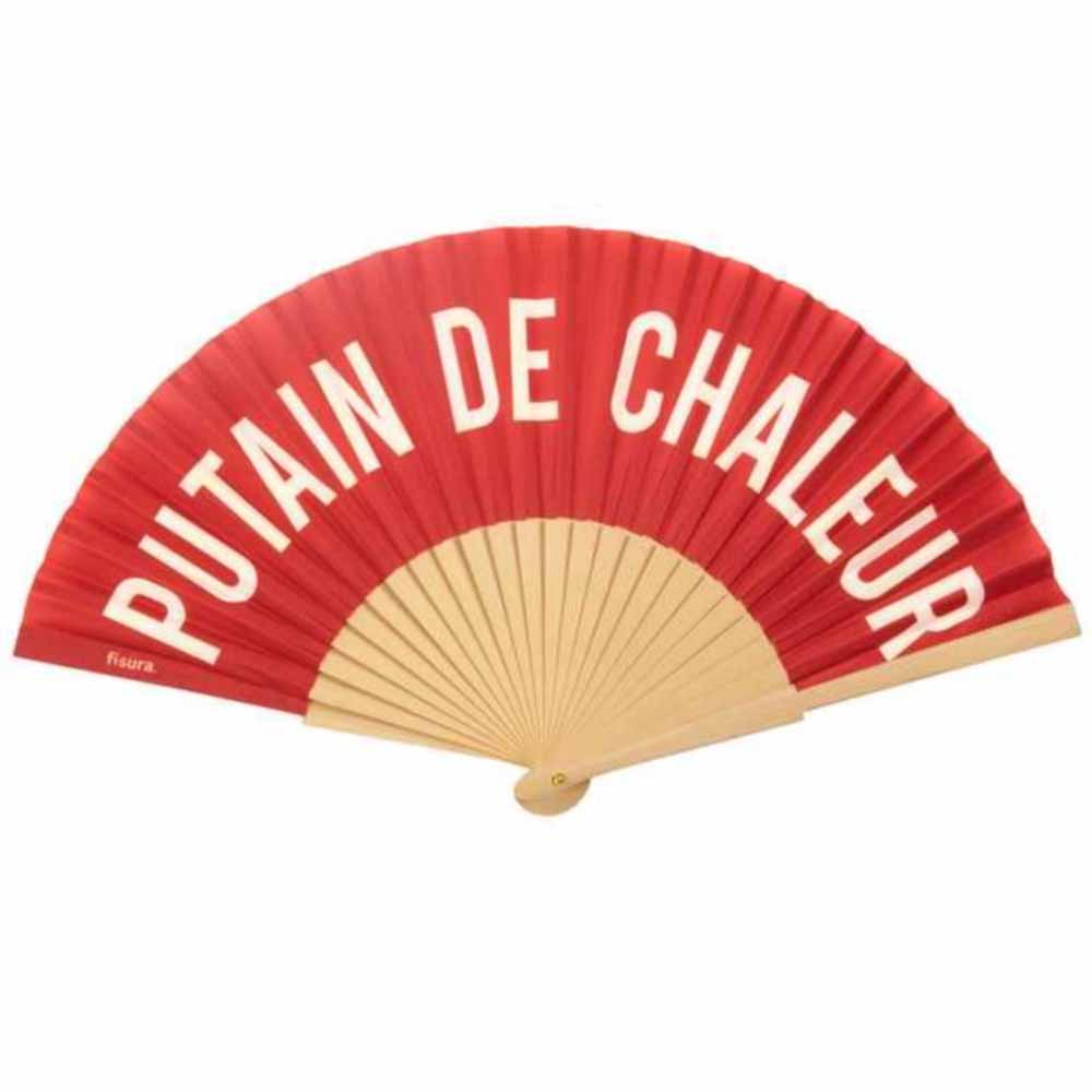 Eventail P***** de chaleur Rouge et Blanc
