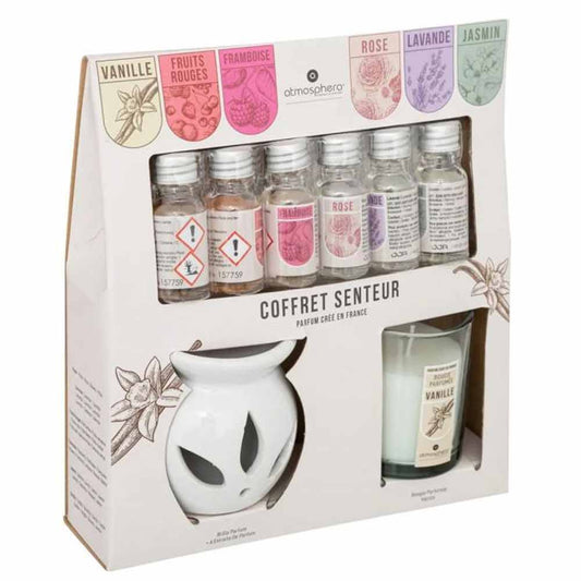 Coffret senteur bougie
