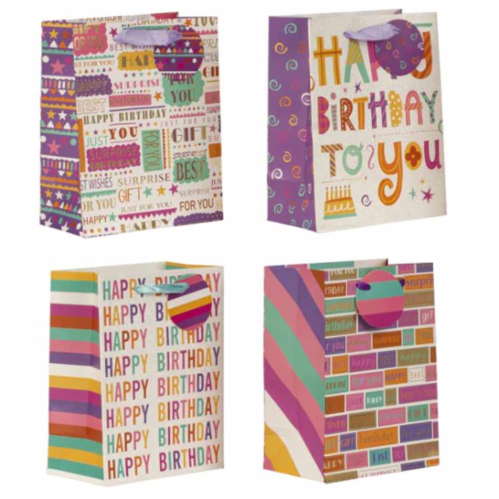 Sac cadeau "Happy Birthday"