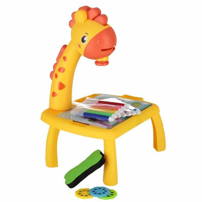 Table de projection girafe box + accessoires