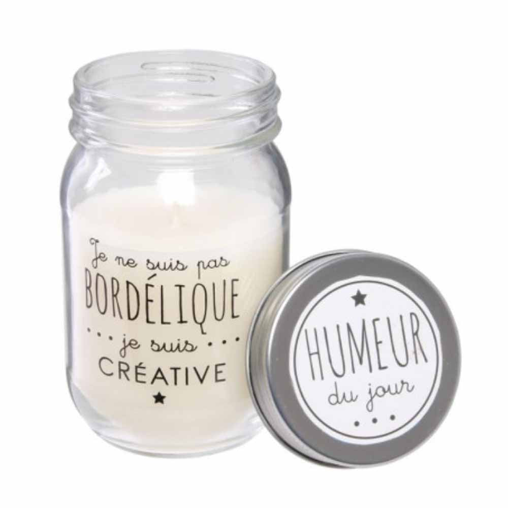 Bougie parfumée bocal humeur