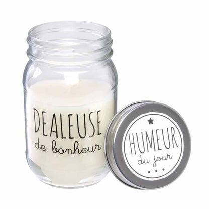 Bougie parfumée bocal humeur