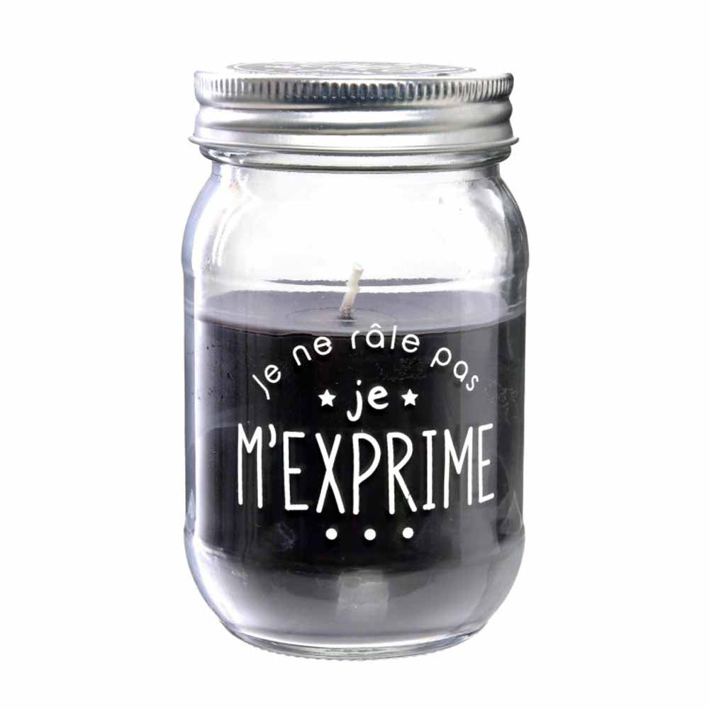 Bougie parfumée bocal humeur