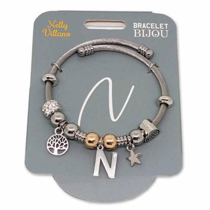 Bracelet lettre