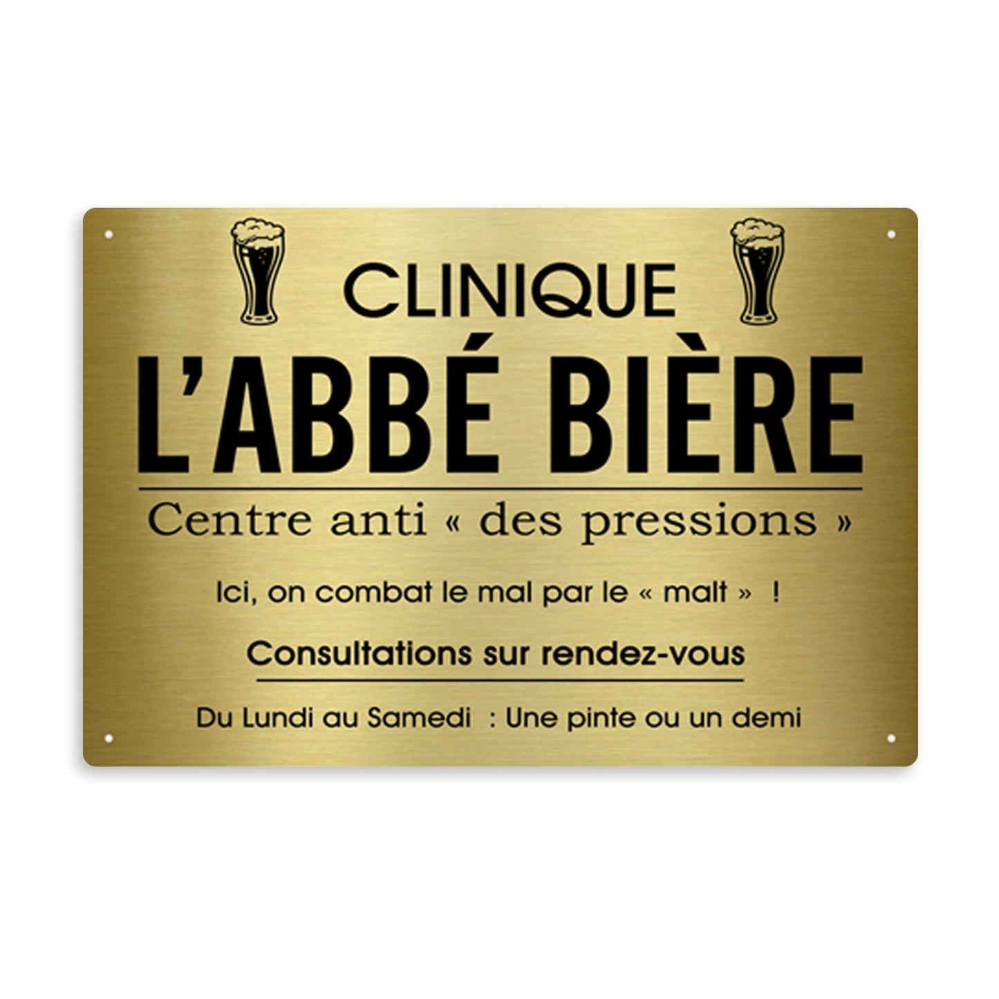 Plaque professionnel