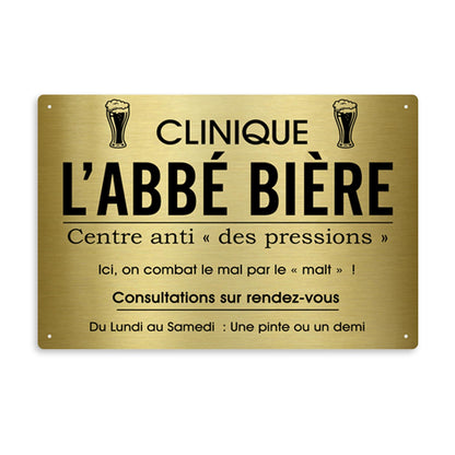 Plaque professionnel
