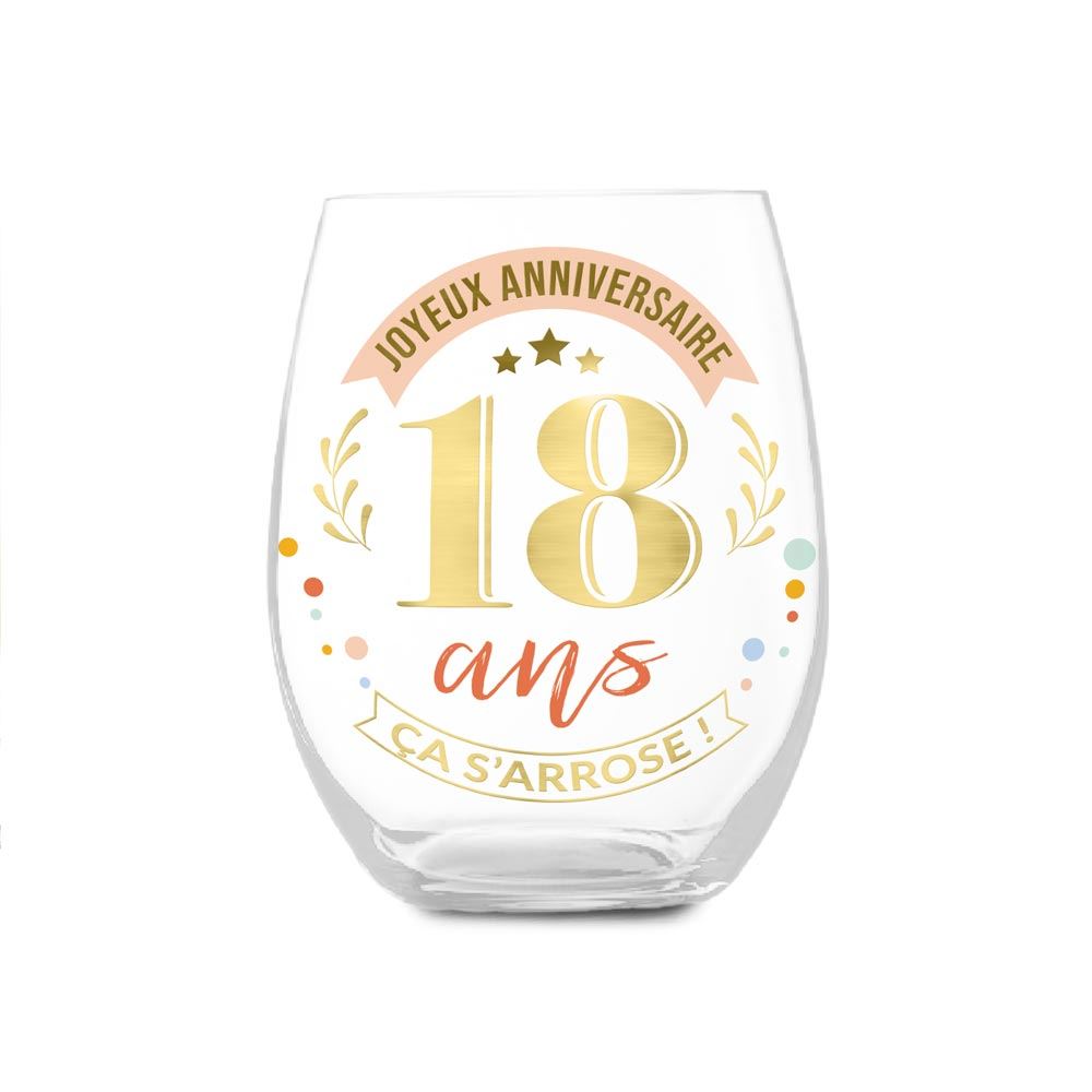 Verre anniversaire