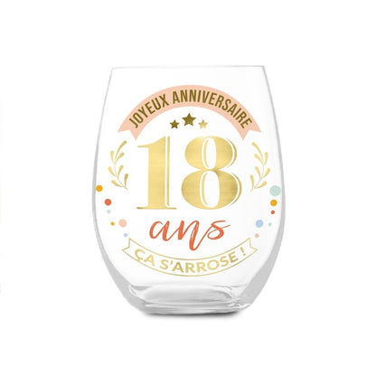 Verre anniversaire