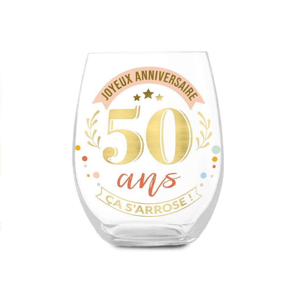 Verre anniversaire