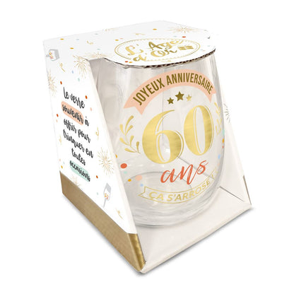 Verre anniversaire