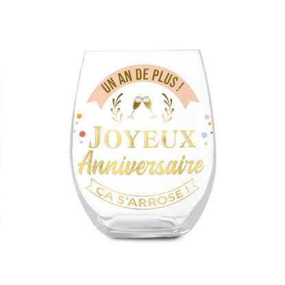 Verre anniversaire