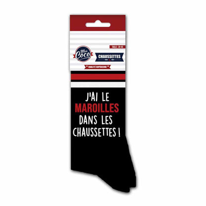 CHAUSSETTES "J'AI LE MAROILLES"