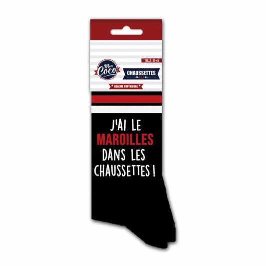 CHAUSSETTES "J'AI LE MAROILLES"