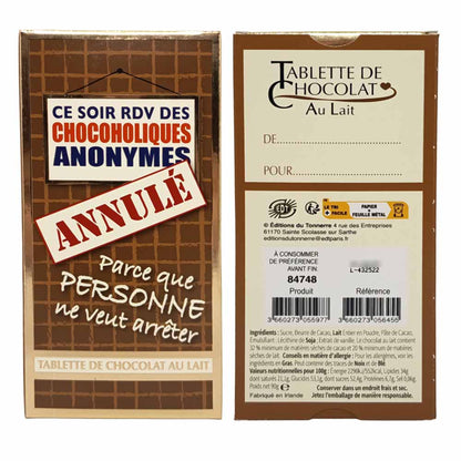 Tablette de chocolat