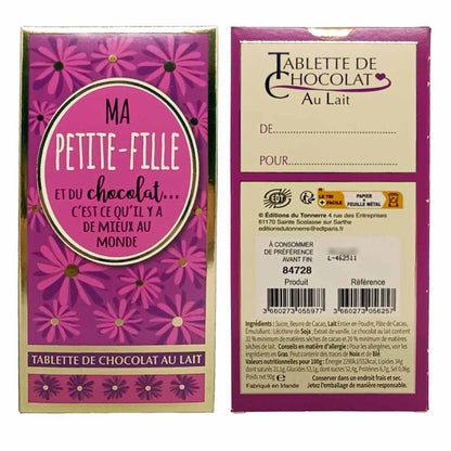 Tablette de chocolat