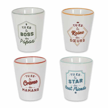 Tasse expresso cadeau famille