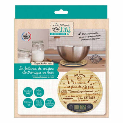 Balance en bois mamie lily