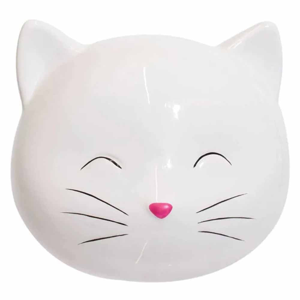 Tirelire chat h12.2cm 2-fois assorti