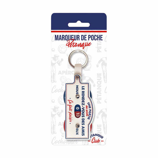 Marqueur de poche pétanque club