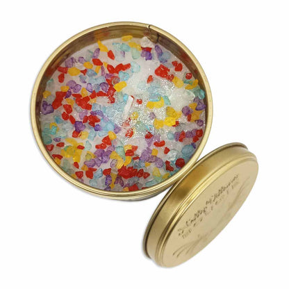Bougie ronde boite alu