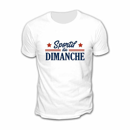 T SHIRT COCO "SPORTIF DIMANCHE"
