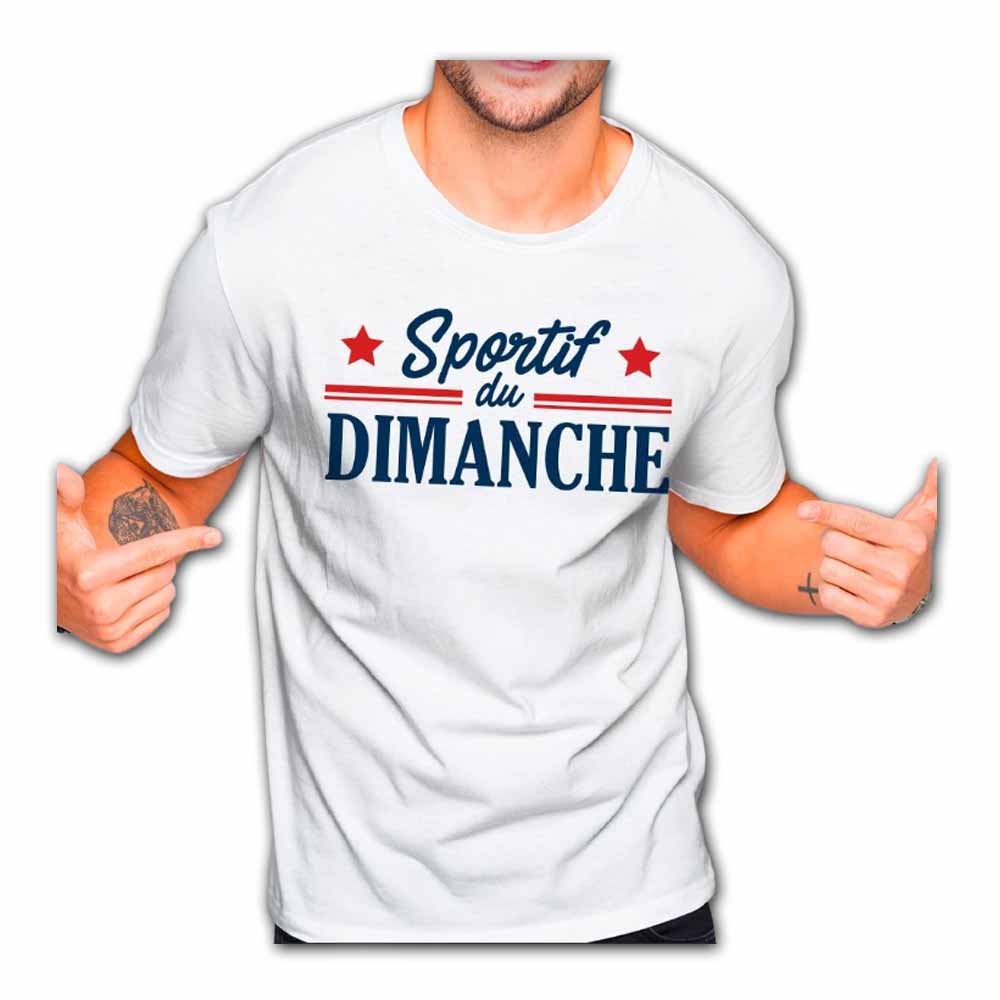 T SHIRT COCO "SPORTIF DIMANCHE"