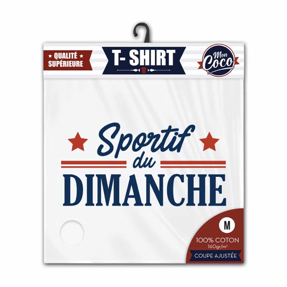 T SHIRT COCO "SPORTIF DIMANCHE"
