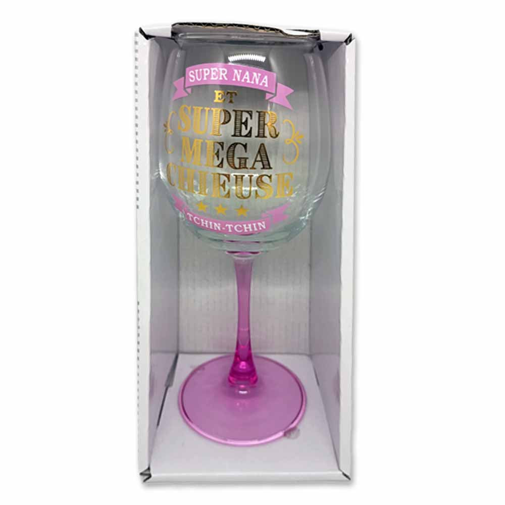 Verre à vin "chieuse"