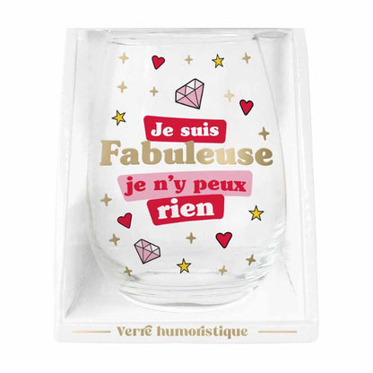 VERRE ROND HUMOUR