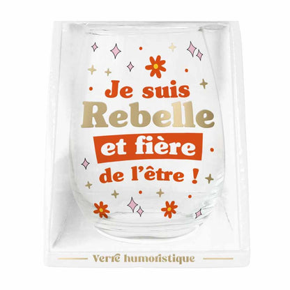 VERRE ROND HUMOUR