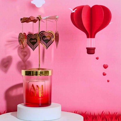 Bougie parfumée carrousel amour