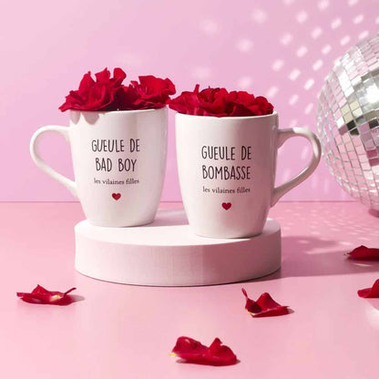 Duo de mugs pour Bombasse et bad boy