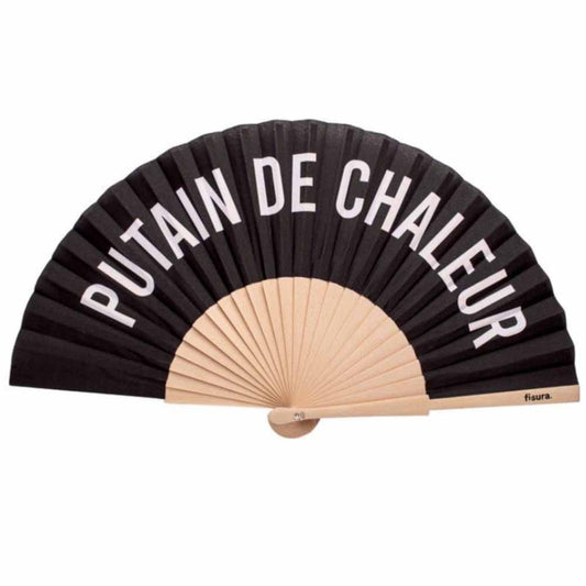 Eventail P***** de chaleur Noir