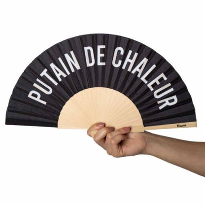 Eventail P***** de chaleur Noir
