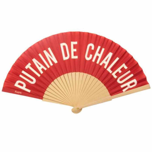 Eventail P***** de chaleur Rouge et Blanc