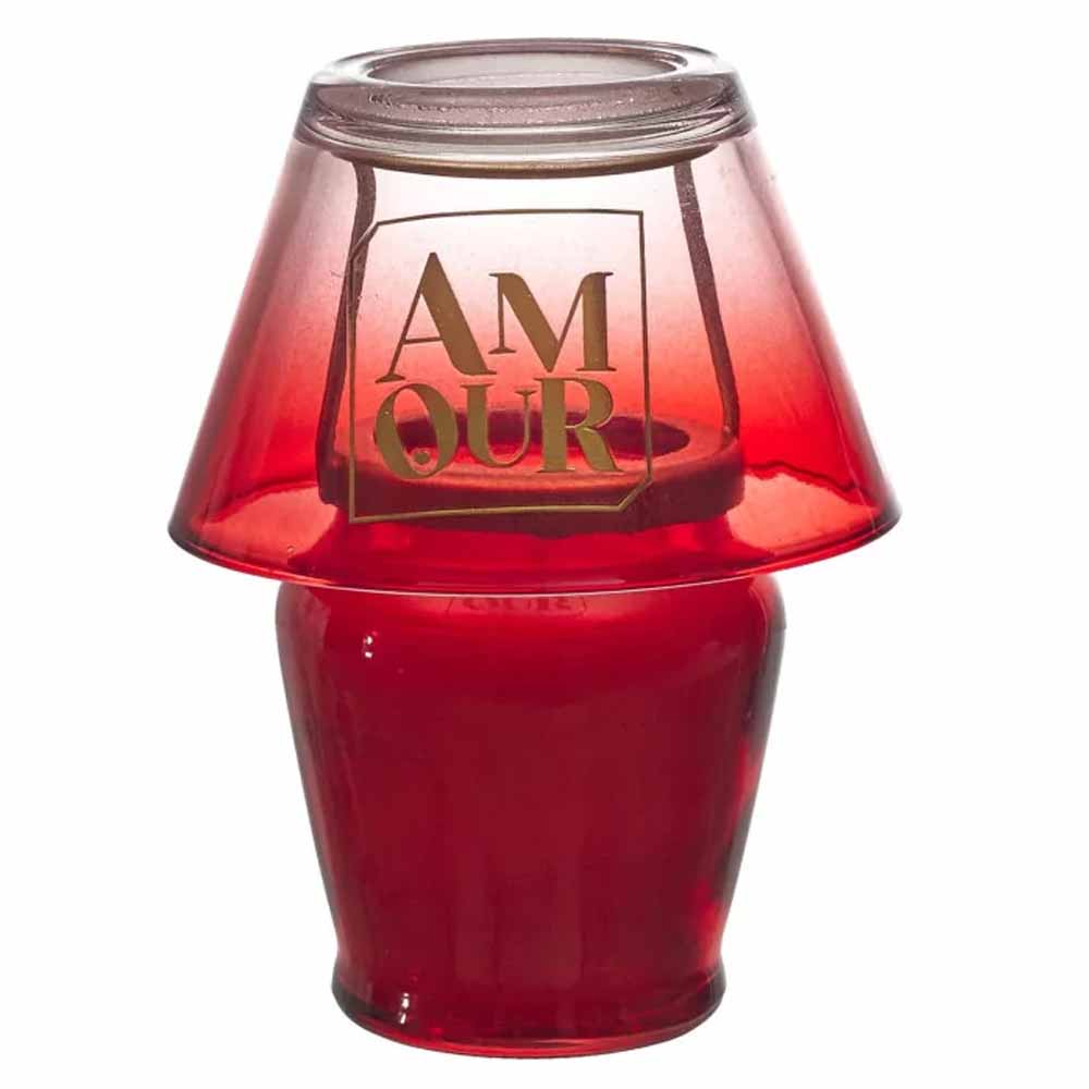 Bougie parfumée lampe amour