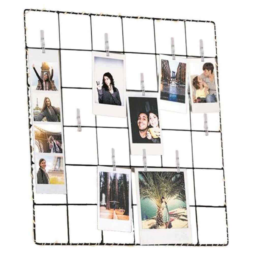 Grille photo led avec pinces