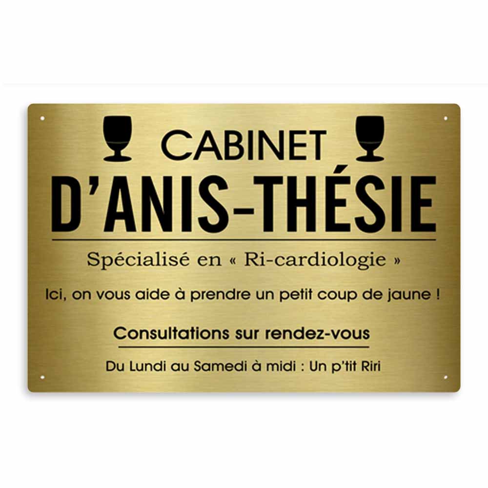 Plaque professionnel